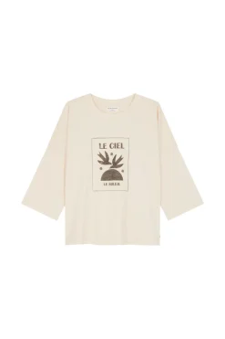 Sale Des Petit Hauts Tee-shirt Janou CREME