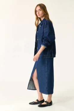 Hot Des Petit Hauts Veste Loubia INDIGO