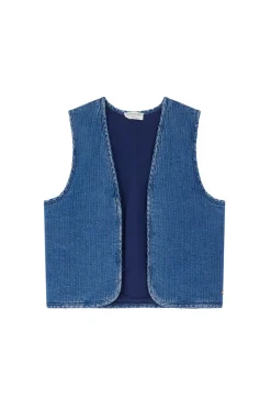 Outlet Des Petit Hauts Veste Loucy MIDDLE BLUE