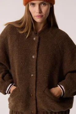 Discount Des Petit Hauts Veste maille Hildou OURS