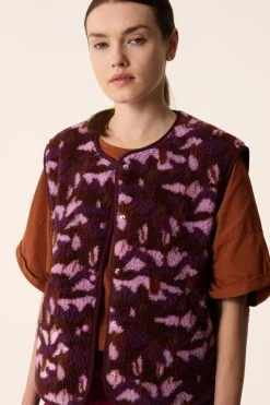 Outlet Des Petit Hauts Veste maille sans manches Kadi MANITOU BRUYERE