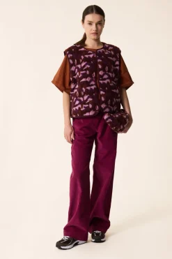Outlet Des Petit Hauts Veste maille sans manches Kadi MANITOU BRUYERE