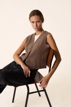Clearance Des Petit Hauts Veste Rosetta MARMOTTE
